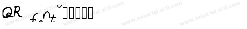 QR font字体转换